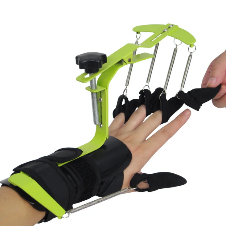 

Hand Posture Corrector Physiotherapy Rehabilitation Training Dynamic Wrist Finger Orthosis for Apoplexy Hemiplegia Tendon Repair