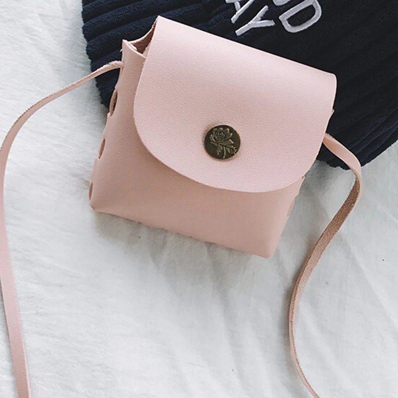 

Girl Mini PU Leather Shoulder Bag Handbag Fashion Girls Satchel Shoulder Crossbody Bags Women Flap Messenger Bag bolsa feminina
