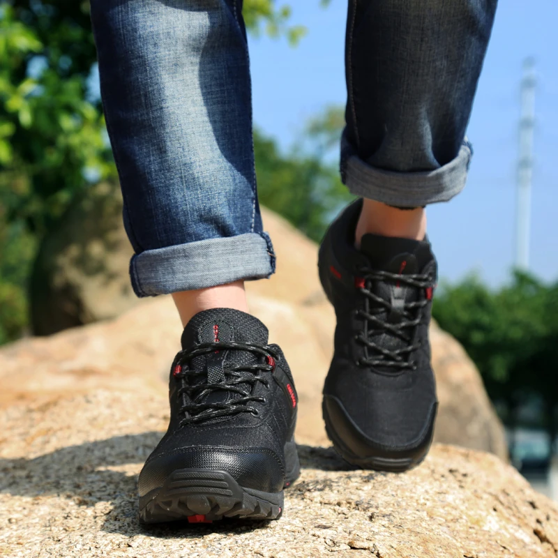 Походная обувь для улицы мужские кроссовки треккинга ходьбы альпинизма