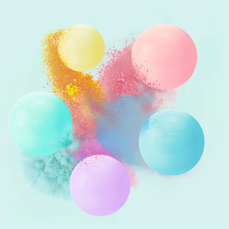 

100Pc Eco-Friendly Plastic Ocean Ball Soft Plastic Color Ball Bobo Pool Ball Children's Toy Pool Ocean Wave Ball Gift