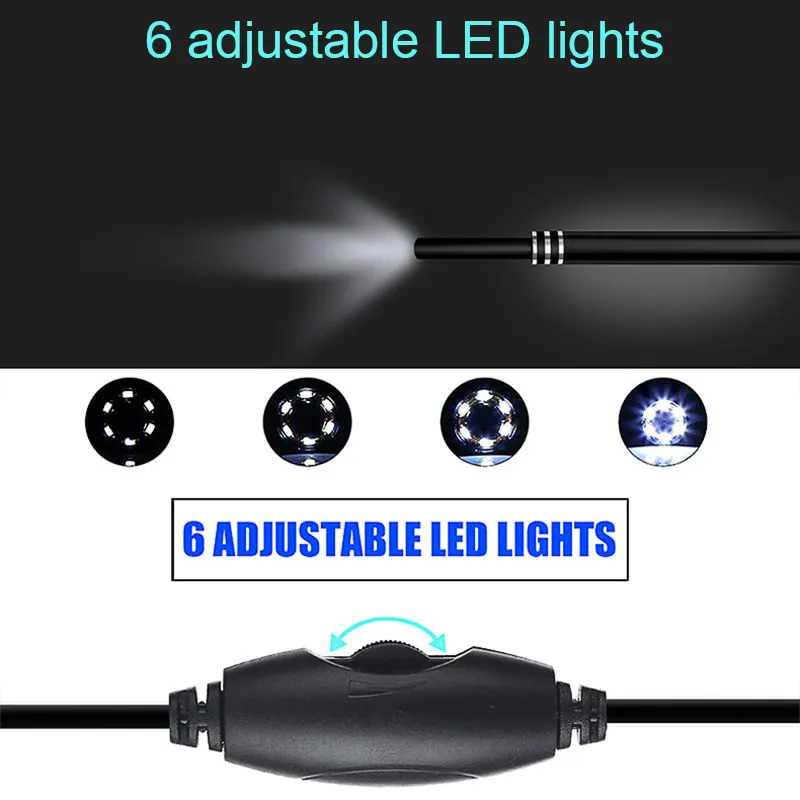 

Ear Cleaning USB Endoscope HD 3-in-1 Otoscope 5.5MM Visual Ear Spoon Endoscope M2