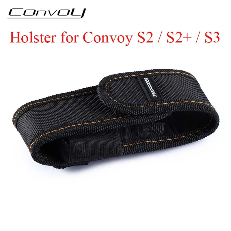 Чехол со светодиодной подсветкой фонарик Convoy S2 + S3 чехол для кемпинга пешего