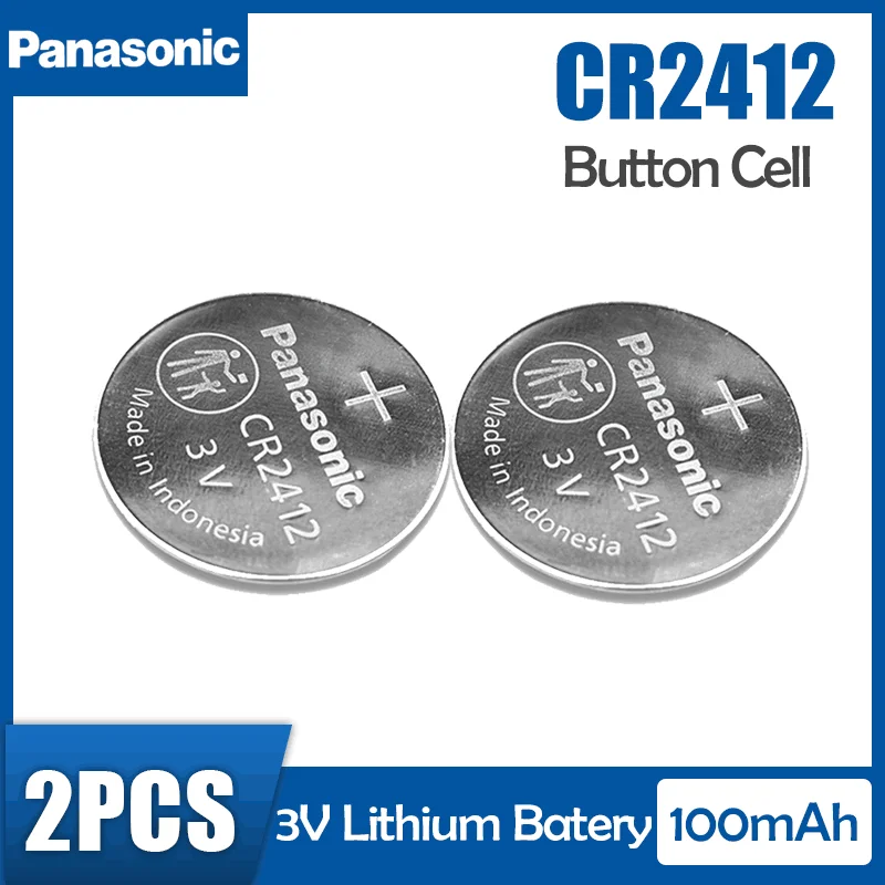 Оригинальный литиевый аккумулятор Panasonic CR2412 CR 2412 3 в для LEXUS автомобильный пульт