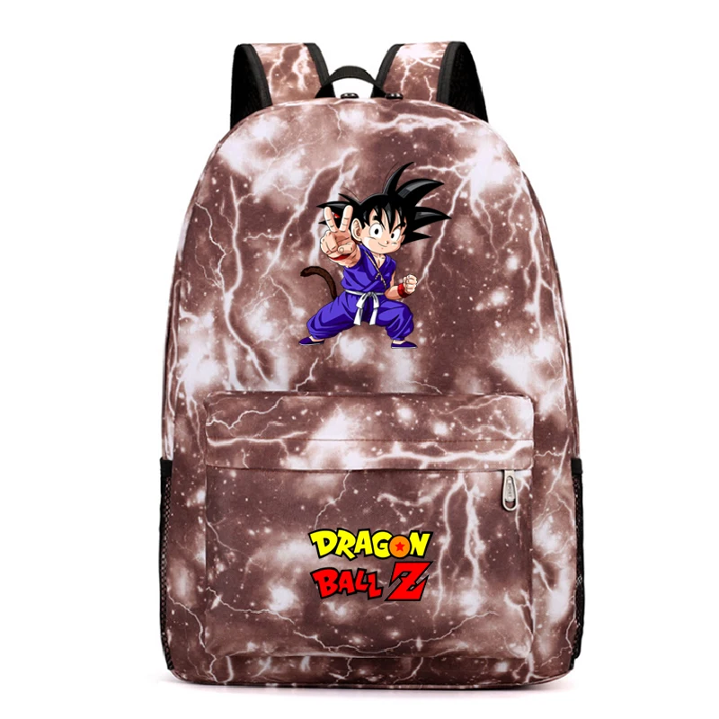 Children School Bag Dragon Ball Z рюкзаки для девочек-подростков; для девочек и мальчиков, школьный рюкзак для ноутбука рюкзак дорожный рюкзак сумка Повседневное рюкзак Sac A Dos - Цвет: Children School Bag