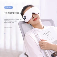 smart airbag vibration eye massager eye care instrument hot compress support bluetooth eye fatigue massage glasses