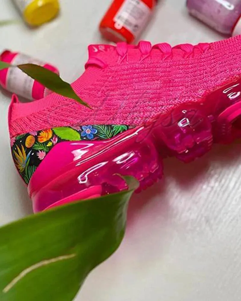 

2021 Women's sneakers Fashion Breathable Mesh Walking Vulcanized Shoes Woman White Sneakers Women Tenis Feminino Zapatos Mujer