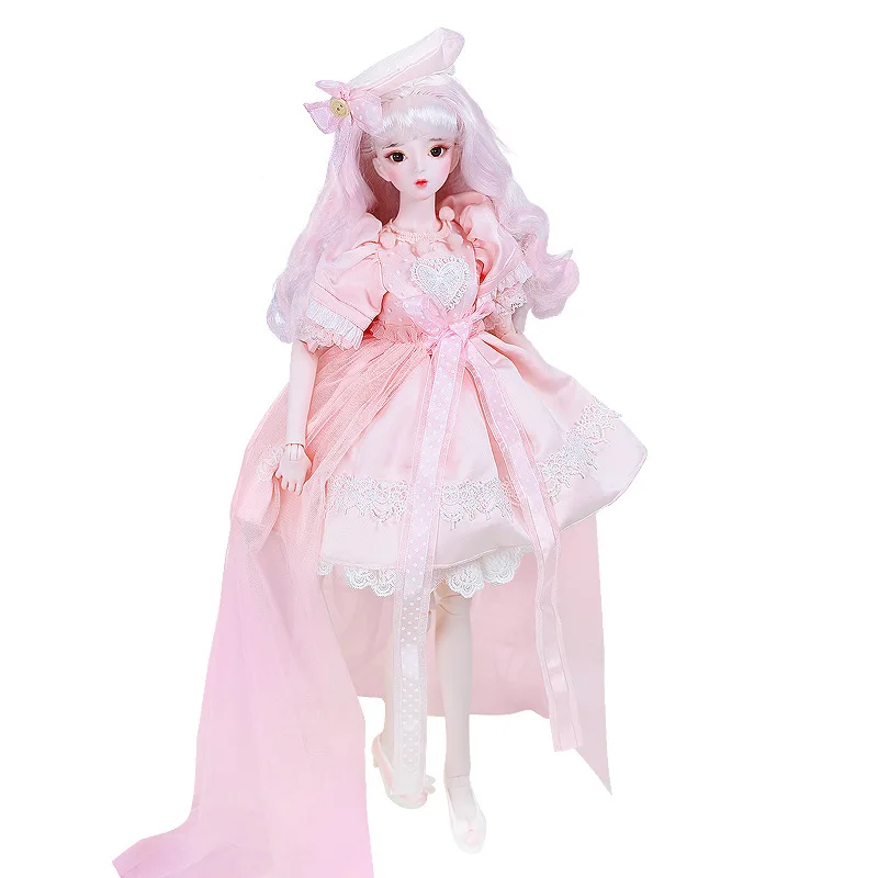 1/3 BJD куклы Fairyland девушки Cass одет полный комплект механическое соединение тела 62