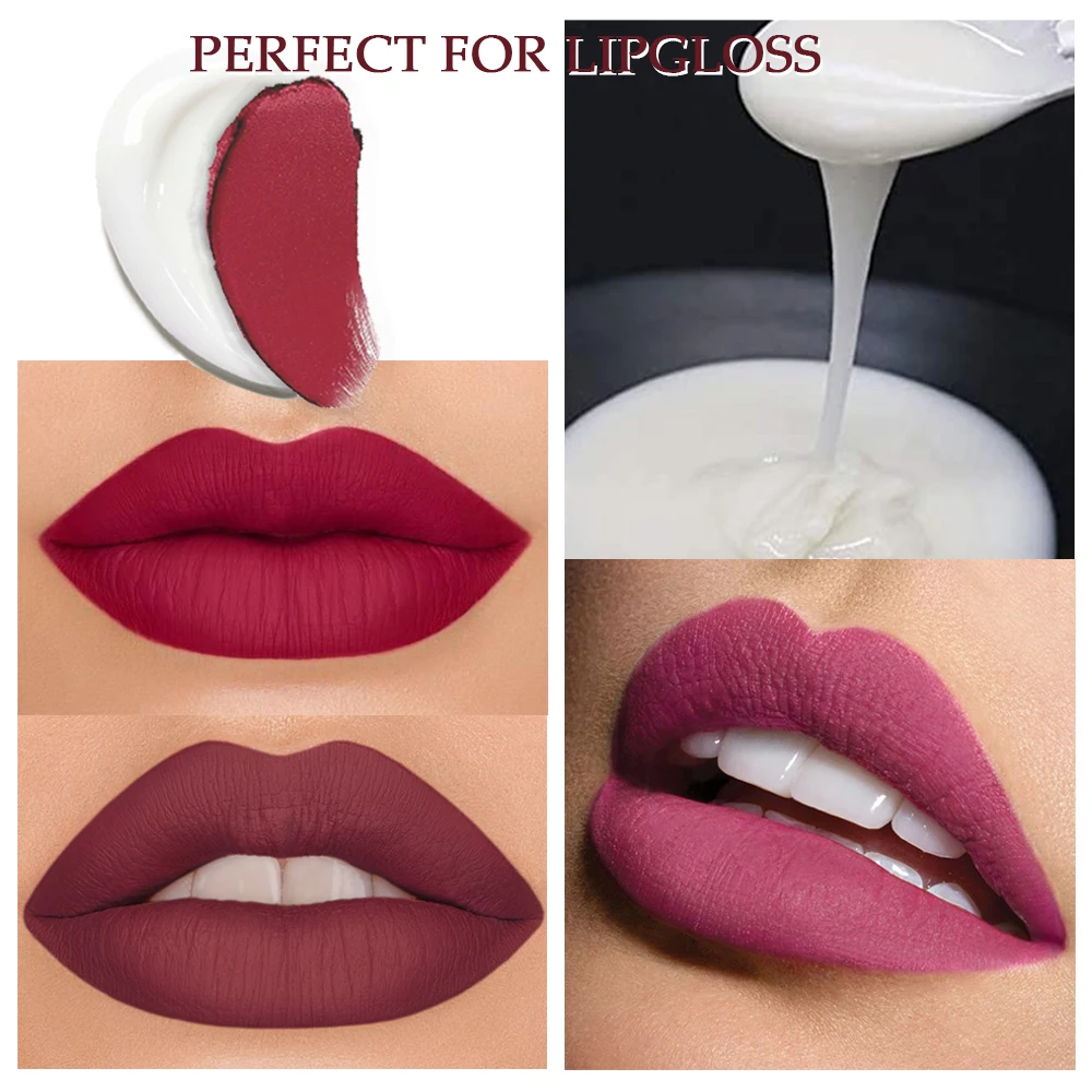 100 мл веганский прозрачный блеск для губ основа гель сделай сам увлажняющий