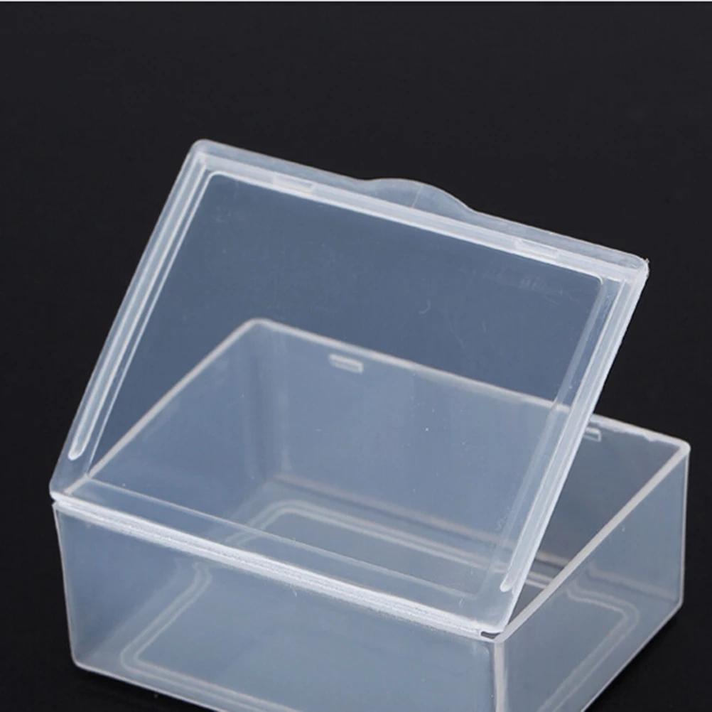 Прозрачный пластиковый контейнер с крышкой для хранения 5 шт./лот коллекционный