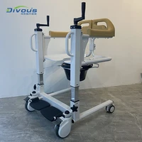 free shipping disabled handicapped bathroom commode transfer wheelchair