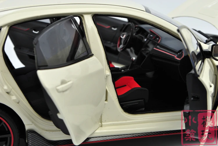

LCD cars 1/18 Honda CIVIC FK8 TypeR Alloy fully open high simulation car model Collector Edition