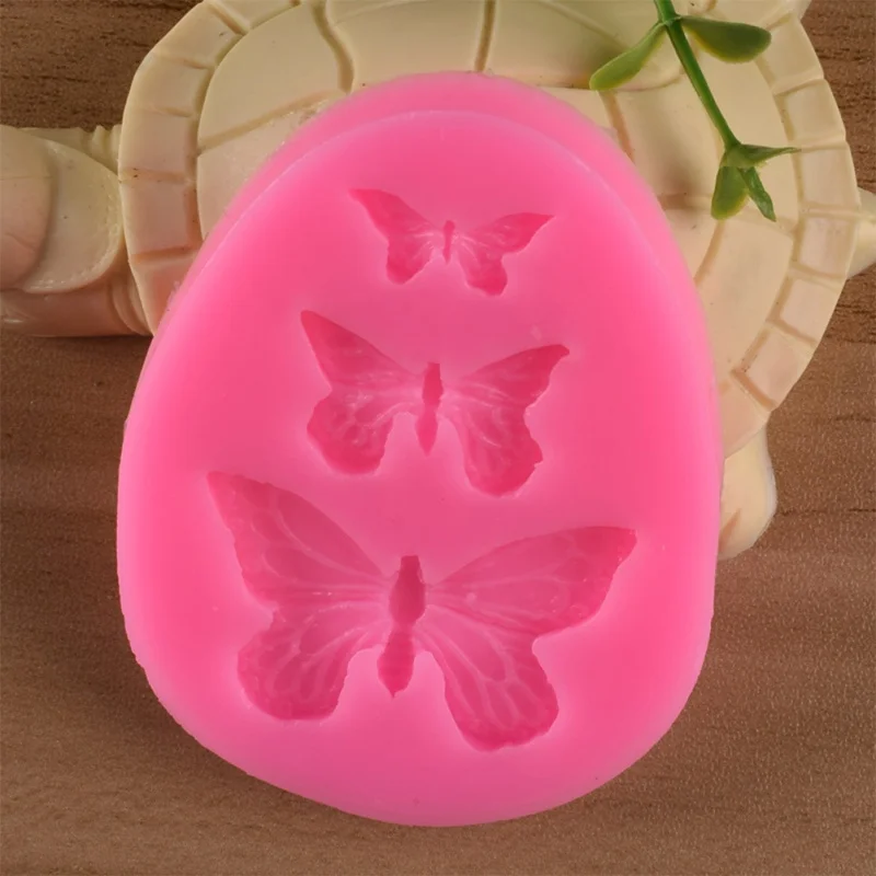 Уникальная силиконовая форма для торта в форме бабочки инструмент выпечки