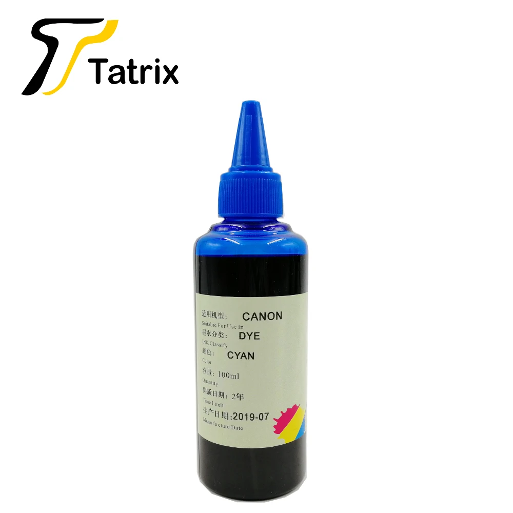 Tatrix 6 бутылок 100 мл Canon серии запасные чернила для картриджей PGI 780XL PIXMA