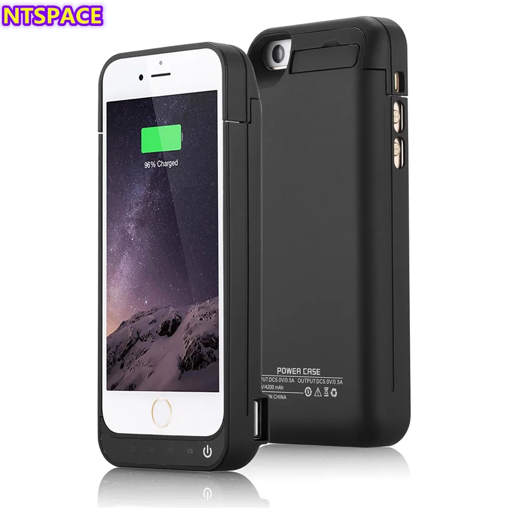 4200 мАч Расширенный телефон батарея мощность Чехол для iPhone 5 Портативный Power Bank