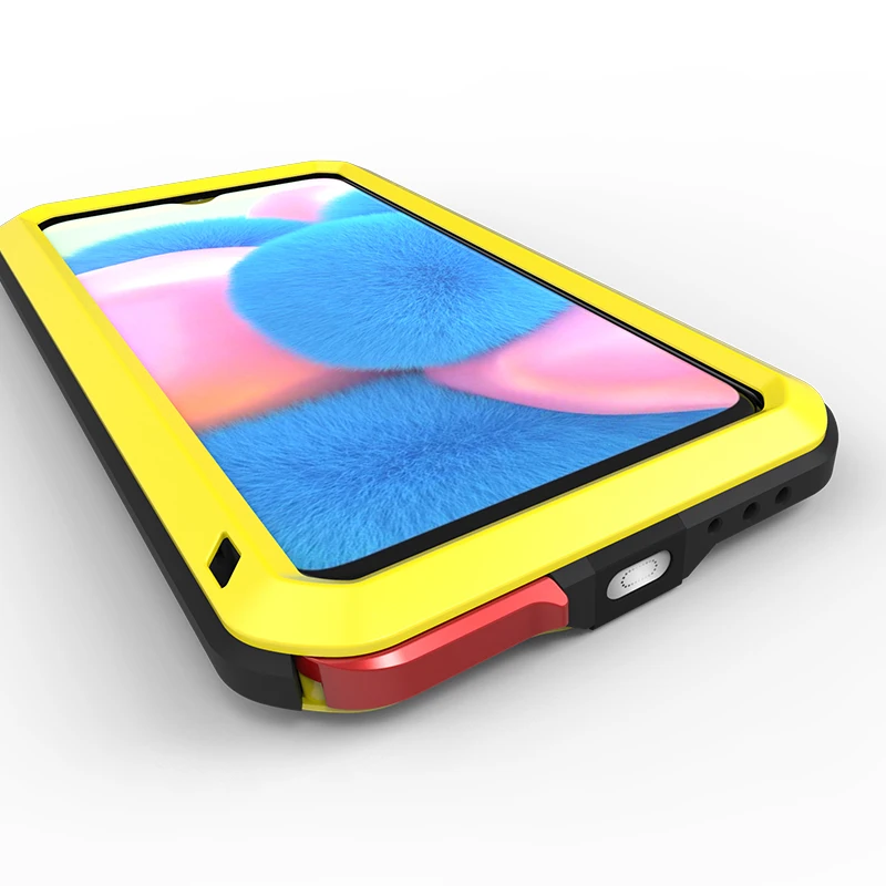 Для samsung Galaxy A30s металлический защитный противоударный чехол для прочный полный