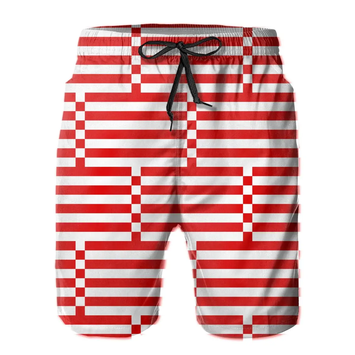 

Шорты мужские быстросохнущие, дышащие повседневные штаны с флагом Германии и гавайским принтом, с Humor Graphic, лето