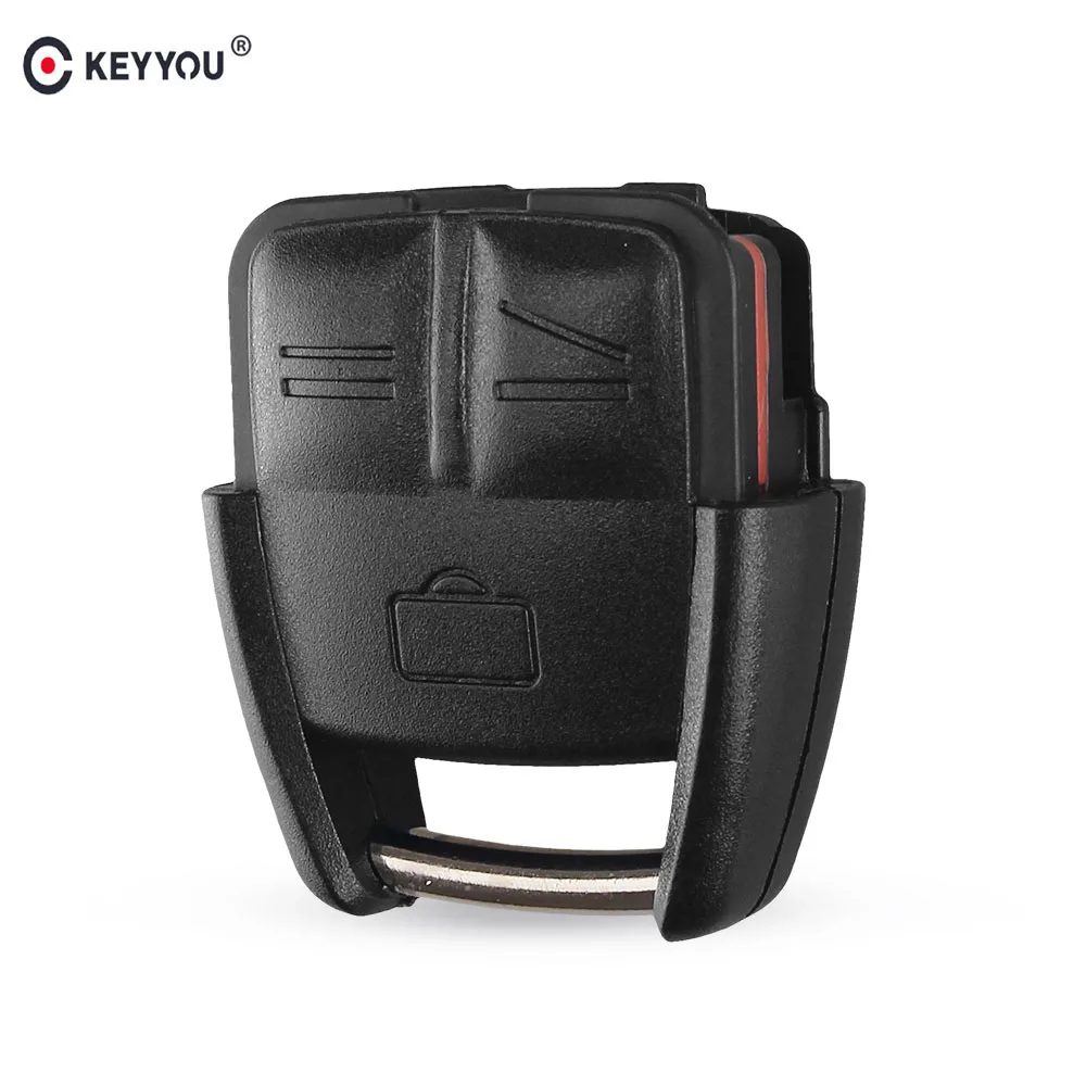 KEYYOU 2 кнопки дистанционного ключа автомобиля оболочки для Vauxhall Opel Omega Signum Vectra без