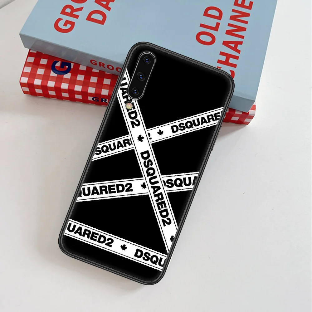 

Italy Luxury Fashion Trend Brand D Phone Case For Samsung Galaxy Note S 8 9 10 20 Plus E Lite Uitra black Hoesjes 3D Shell
