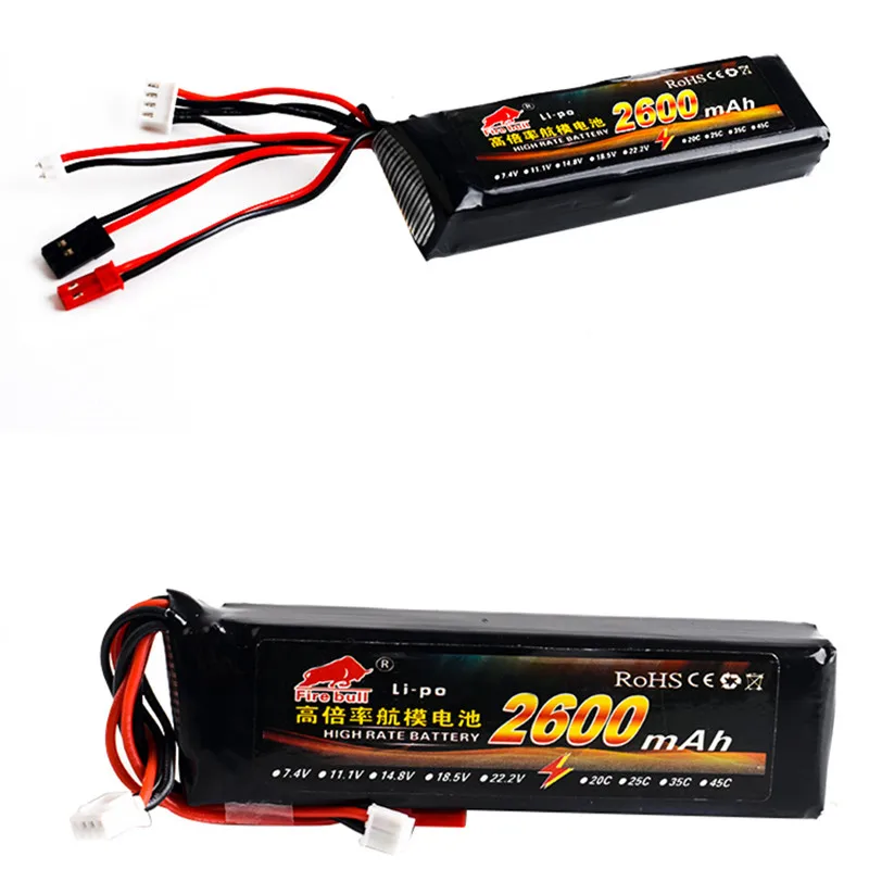 11 1 V 3S 2600 mAh Передатчик Lipo батарея для Futaba JR Flysky WFLY Walkera DEVO10 RadioLink RC Радиоуправляемый