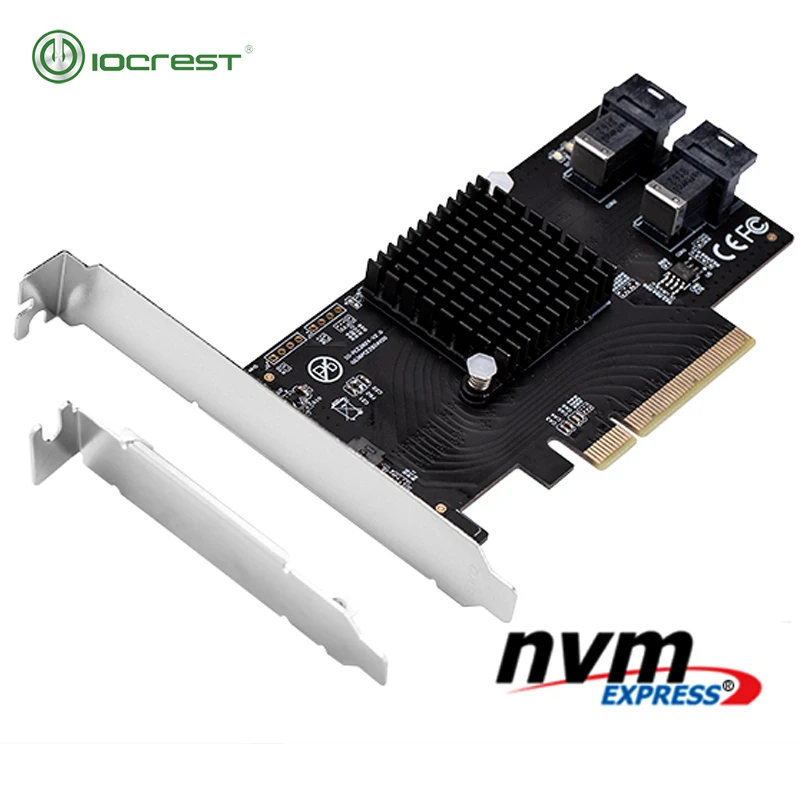 IOCREST U.2 SFF 8643 порты к PCIe 3 0x8 контроллер бифуркации поддержка материнской платы без
