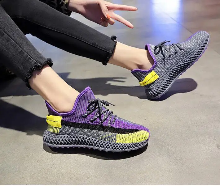 

Новинка 2020, стильная сетчатая обувь, Студенческая спортивная обувь в Корейском стиле, женские дышащие кроссовки для бега и скейтборда