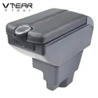 Подлокотник Vtear для Geely MK King dong, подлокотник для подлокотника центральной консоли, коробка для хранения, аксессуары, внутренние части, чехол для стайлинга автомобиля