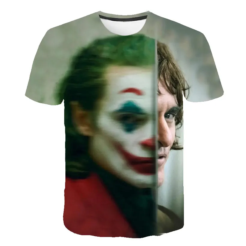 Joker Joaquin Phoenix веселое Harajuku футболка мужская Новинка белая Повседневная homme cool antihero Хип Хоп Футболка уличная - Цвет: Asian size 5171
