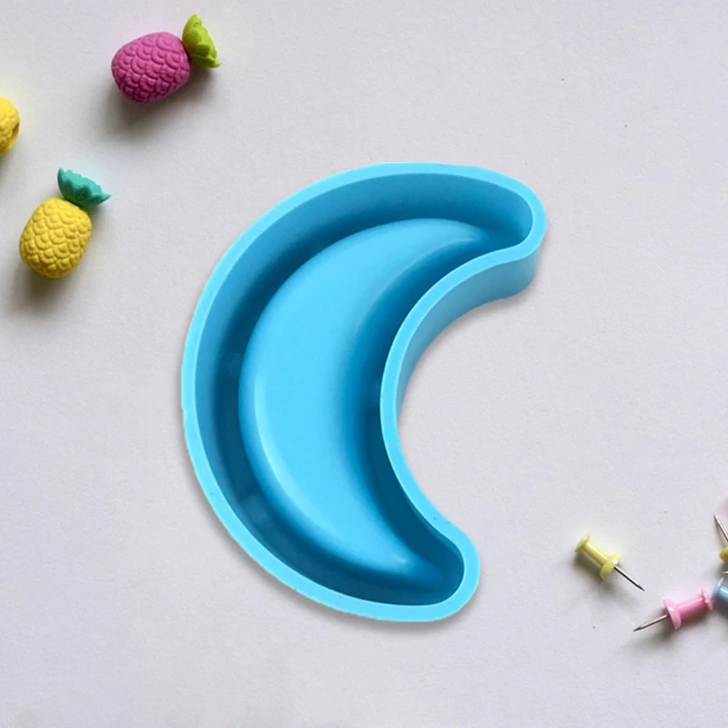 

Moon Ashtray Silicone Mold Jewelry Epoxy Resin Casting Jewelry Tool Making Resin Diy Craft Home Decoration