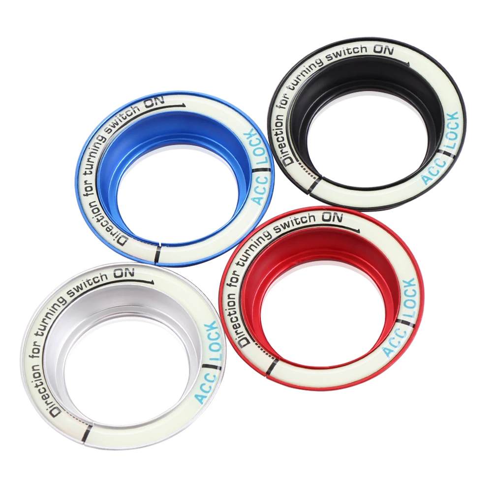 Светящееся кольцо с зажиганием для автомобиля декоративная крышка Ford Focus 2 3 4 Kuga