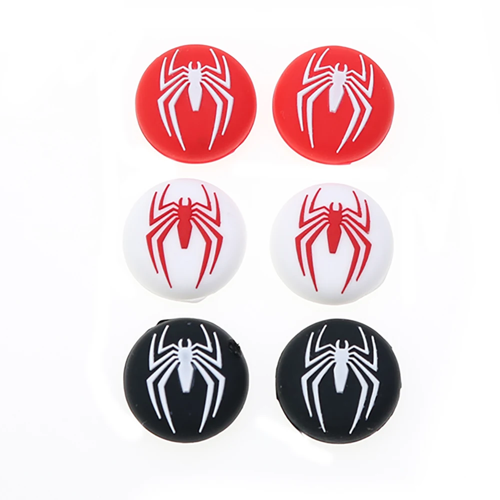 

JCD 2Pcs Thumb Stick Grip Cap For Sony PS5 PS3 PS4 SLIM PRO XBOX ONE S X Controller Cover Case for Joystick Soft Silicone Caps