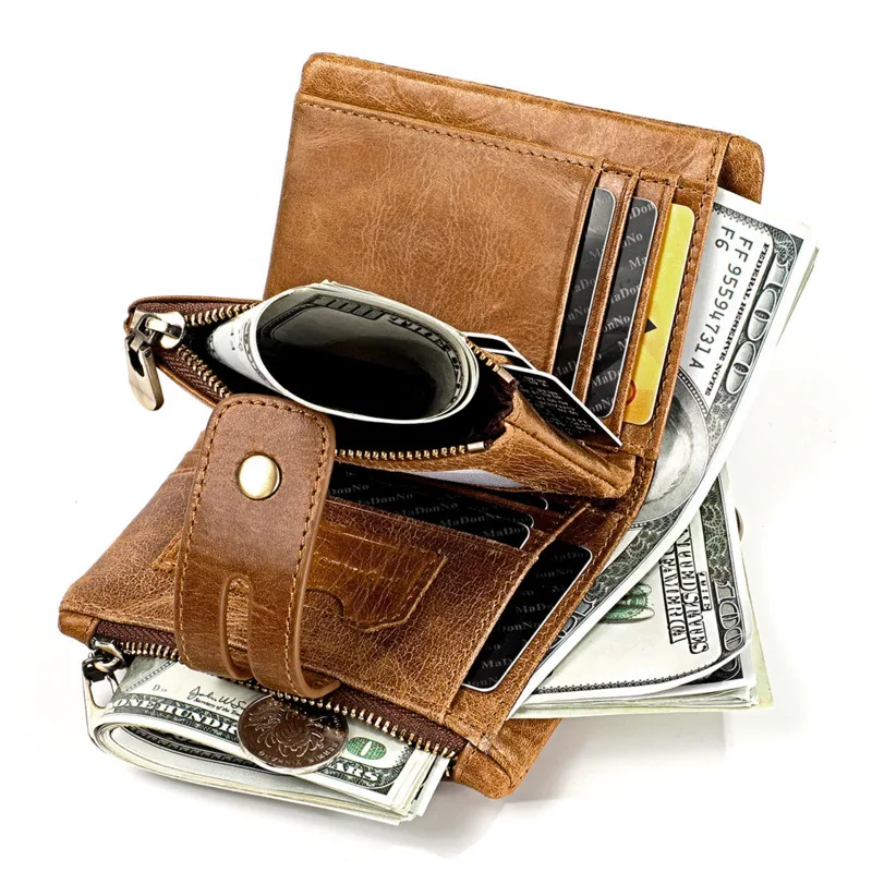 Кошелек женский кожаный винтажный из натуральной кожи с отделением для карт |