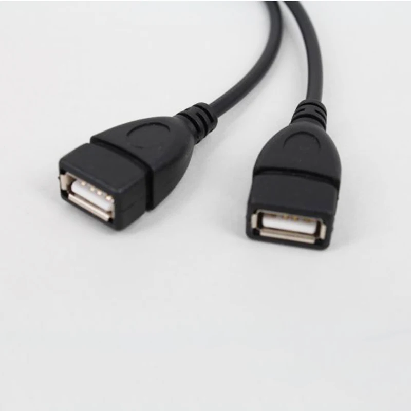 Кабель концентратор USB 2 0 штекер двойной разъем в 1 прочная Зарядка для