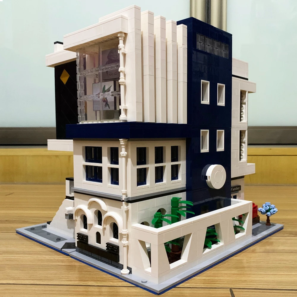 3536 шт. Модульные строительные блоки Moc для дома|Блочные конструкторы| |