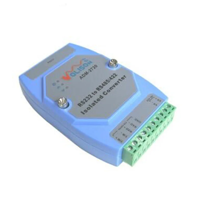 ADM-2720 промышленный оптически изолированный RS232 к RS485/422 активный конвертер |