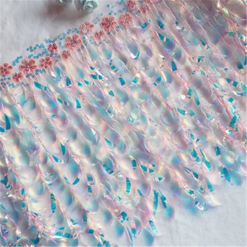 Бахрома ажурная вышивка блестками кружево своими руками Одежда Аксессуары Юбка