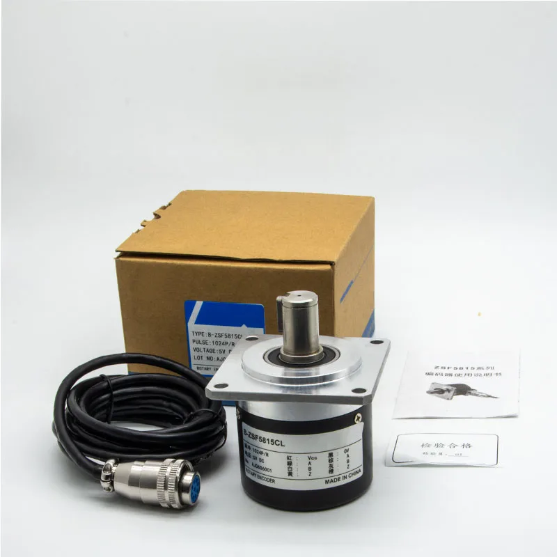 Фотоэлектрический Поворотный энкодер CHBG с пошаговым диаметром 58 мм фланцевый