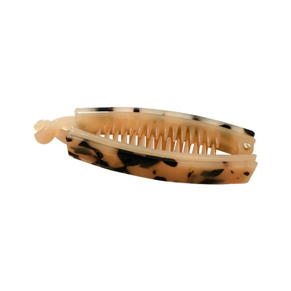 

Women Vintage Acrylic Banana Hair Clip Clamp Women Lady Ponytail Holder Tines Hair Crab Hair Claw Clips Hair Accessories