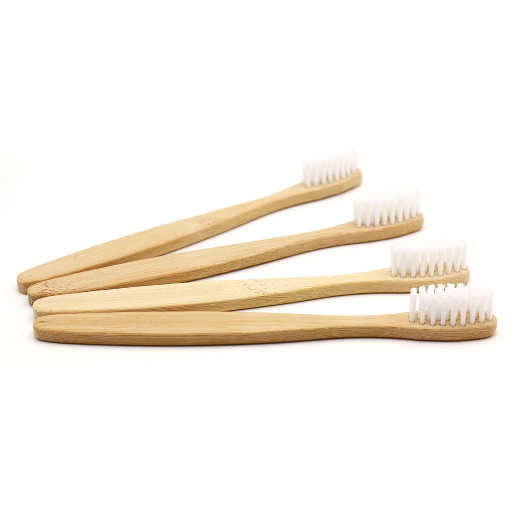 12 Packs Child Toothbrush Kids Soft Bristle Environmental Wood Bamboo Soft-Bristle Fibre | Красота и здоровье