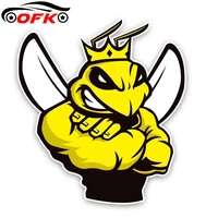 cool an abominable bee car sticker decal pvc 15 3cm14 3cm