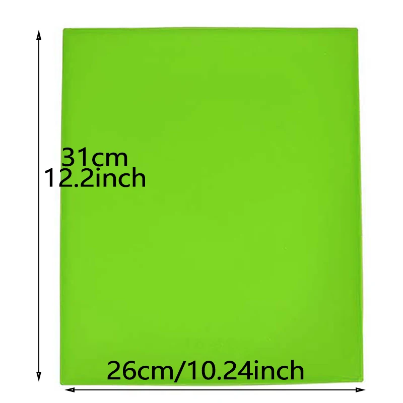 green Пищевой силиконовый коврик для выпечки DIY многофункциональная подкладка для торта антипригарный вкладыш для духовки Швейцарский рулон коврик для выпечки инструменты для выпечки - Цвет: green
