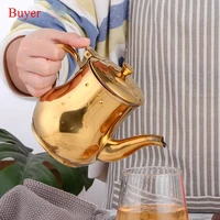 high quality stainless steel teapot coffee pot strainer oiler ounce pot oil pot oil tank oil bottle with filter