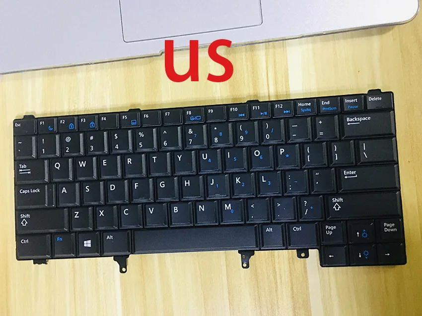 Верхняя клавиатура для Dell Latitude E5420 E5420m E5430 E6440 E6220 E6230 E6320 с подсветкой