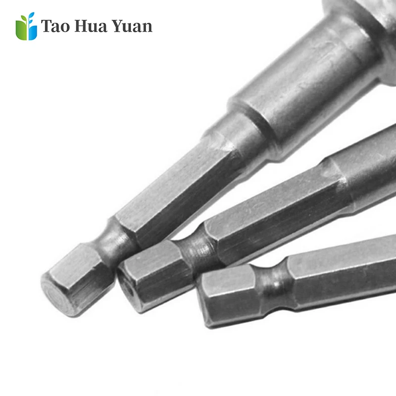 3 шт. шестигранный хвостовик конверсионный ключ адаптер из хромованадиевой стали