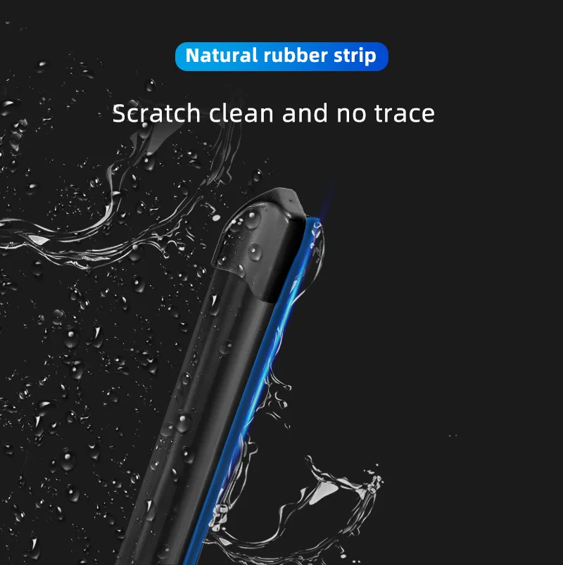 Windshield Wiper Blade For VW Volkswagen SANTANA 3000 2005 18"+18" Frameless Windscreen Rubber wipers | Автомобили и