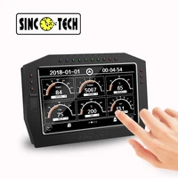 sinco tech 7 lcd universal digital dashboard race dash auto speedometer tachometer cluster multifunction gauge for car do909