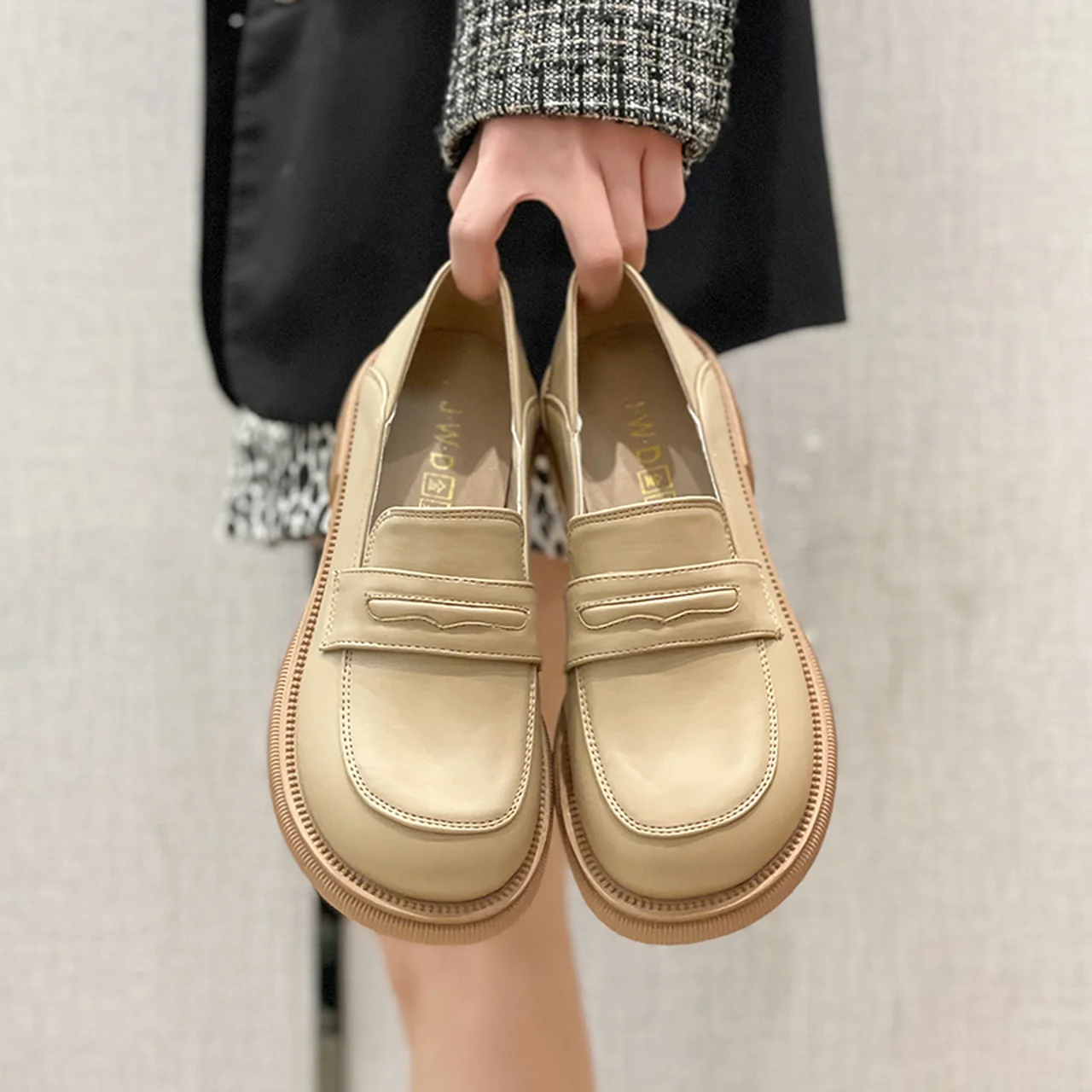 

Women's single shoes thick heel Mary Jane shoes autumn college style Lolita shoes fashion platform women's single shoes 2022 new