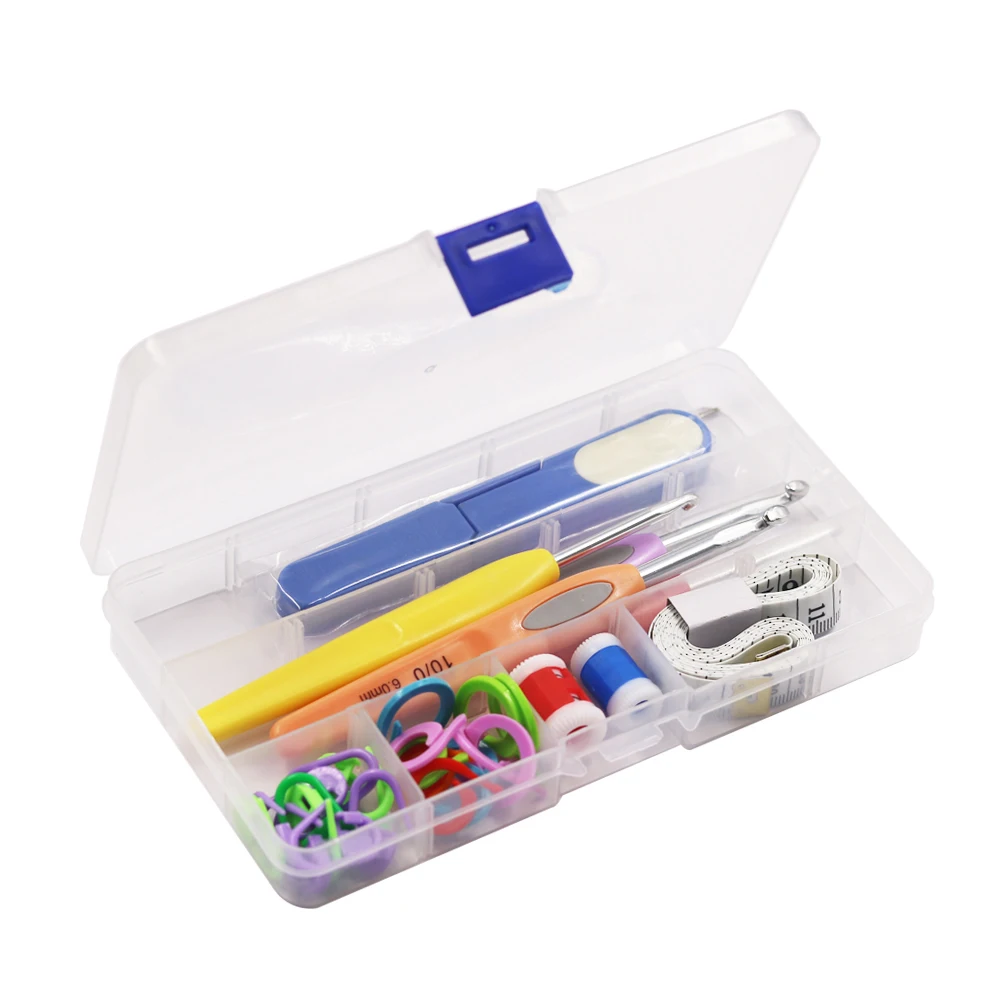 Набор крючков для вязания сделай сам вязальные спицы инструменты шитья стежки