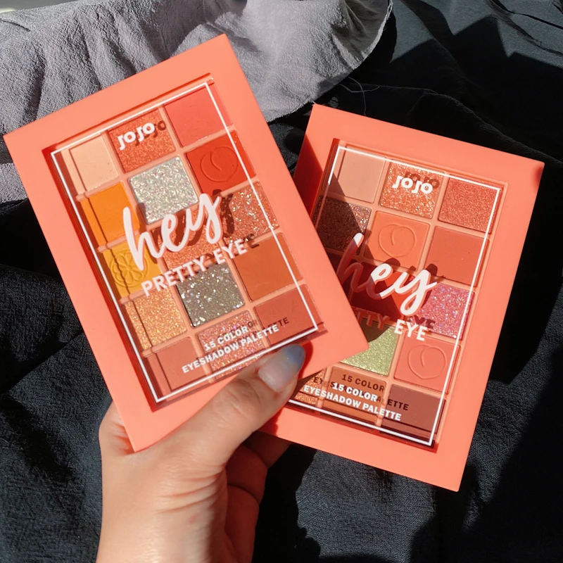 Матовые блестящие тени для век 15 цветов палитра макияжа блестящая металлическая