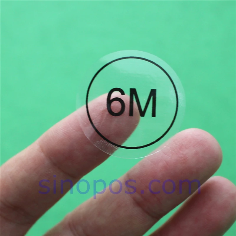 Children's Clothing Size Dot Labels adhesive clear tape round sticker infant wear teen apparel folded baby dress pile sizer tag | Дом и
