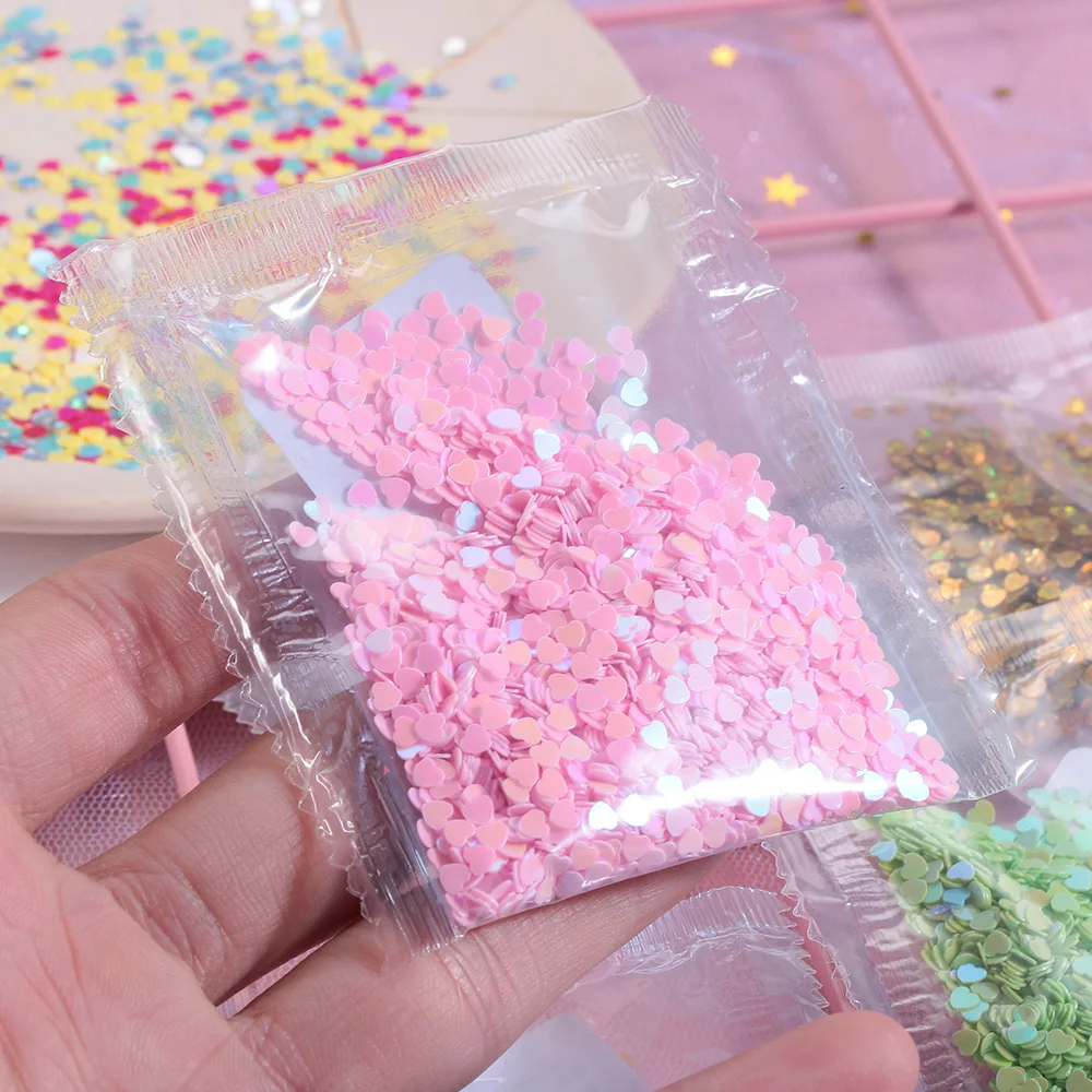 1 пакет 3 мм полимерный наполнитель материалы свободные блестки Кристалл УФ